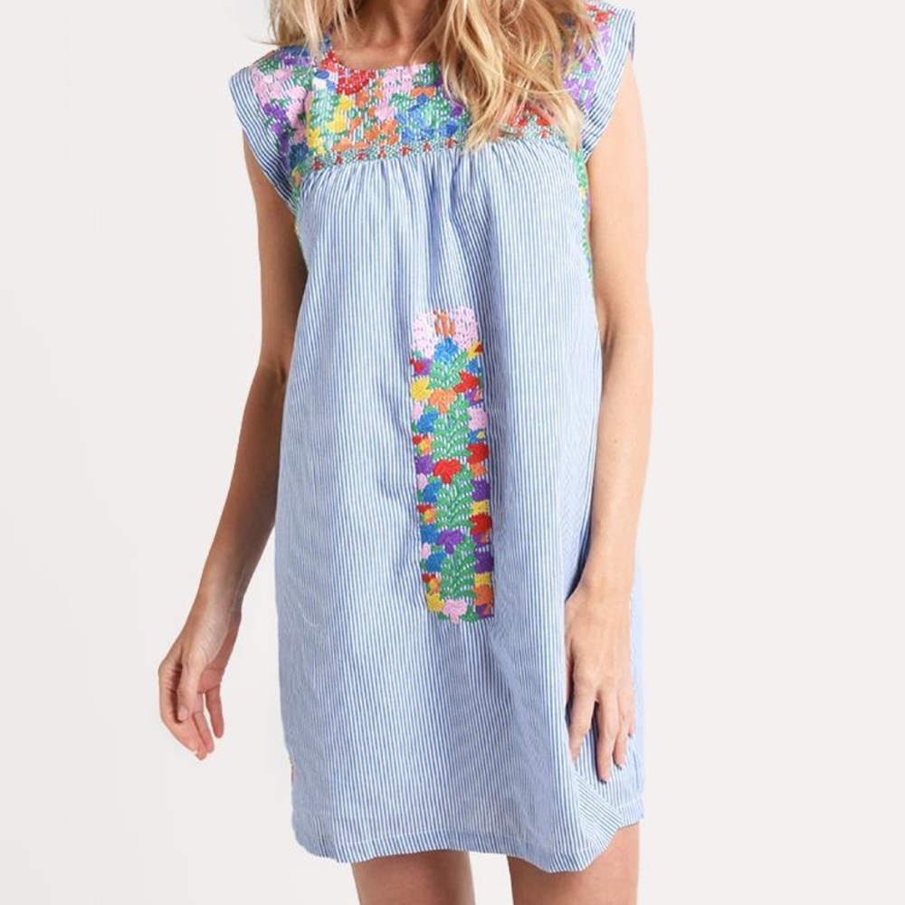 J.Marie Ana Maria Gingham Spring Dress